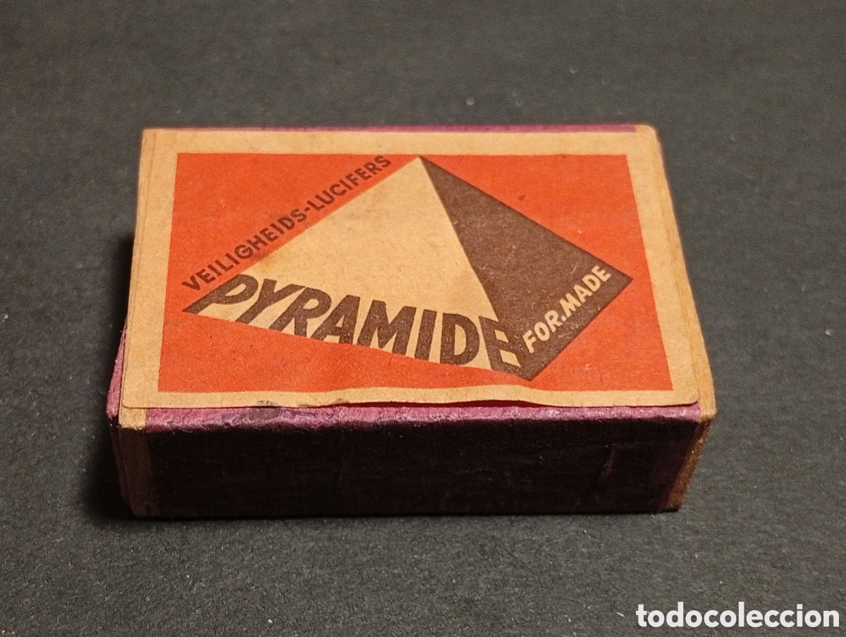 Cajas y cajitas met&aacute;licas: Caja de Cerillas Pyramide - Foto 1