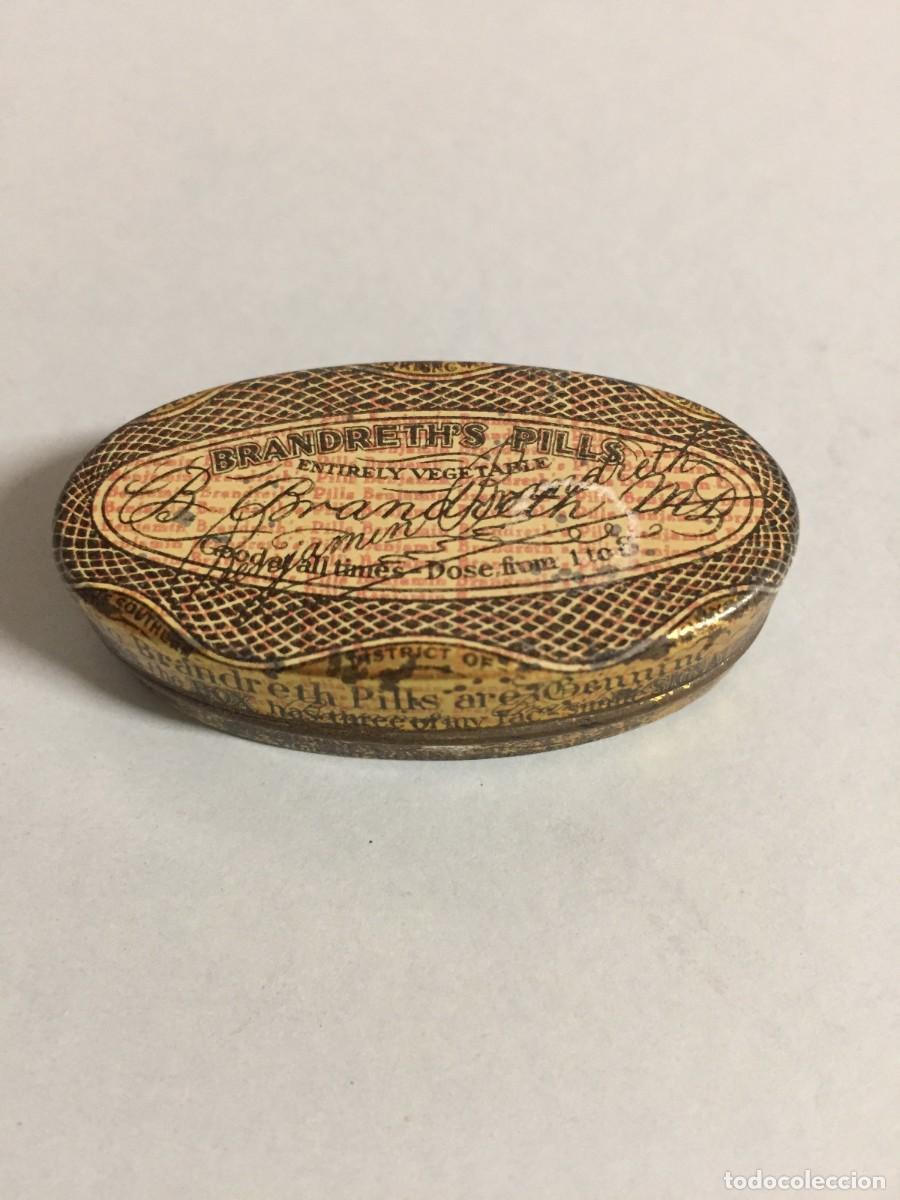 Cajas y cajitas met&aacute;licas: Cajita pastillas BRANDRETHS PILLS