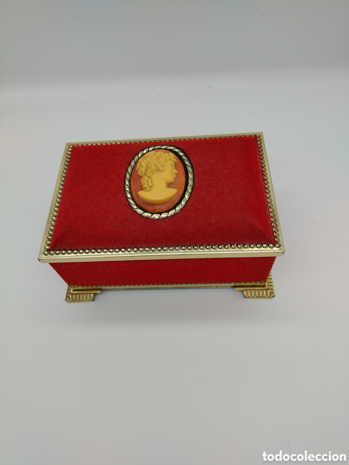Cajas y cajitas met&aacute;licas: Caja met&aacute;lica vintage Paolina