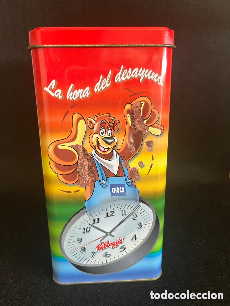 Cajas y cajitas met&aacute;licas: Caja cereales Kellogg&rsquo;s - Foto 2