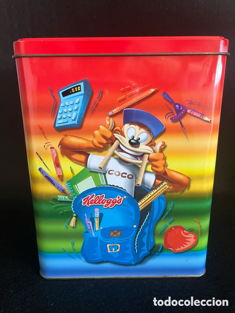 Cajas y cajitas met&aacute;licas: Caja cereales Kellogg&rsquo;s - Foto 3