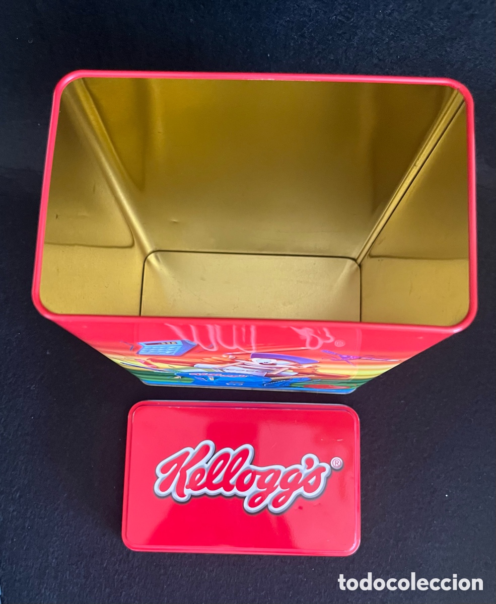 Cajas y cajitas met&aacute;licas: Caja cereales Kellogg&rsquo;s - Foto 5