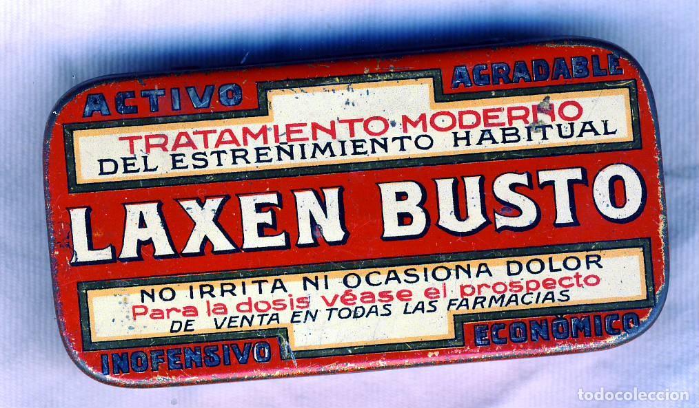 Cajas y cajitas met&aacute;licas: CAJA DE LAXEN BUSTO.- - Foto 1