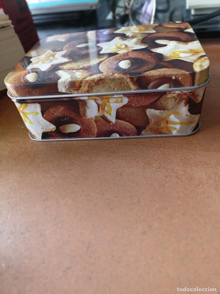 Cajas y cajitas met&aacute;licas: Cajita de metal (14cmx10cm) conteniendo fichas reposter&iacute;a