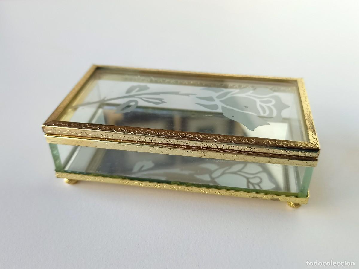 Cajas y cajitas met&aacute;licas: Caja joyero de cristal - Foto 1