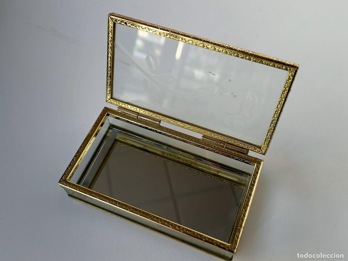 Cajas y cajitas met&aacute;licas: Caja joyero de cristal - Foto 2