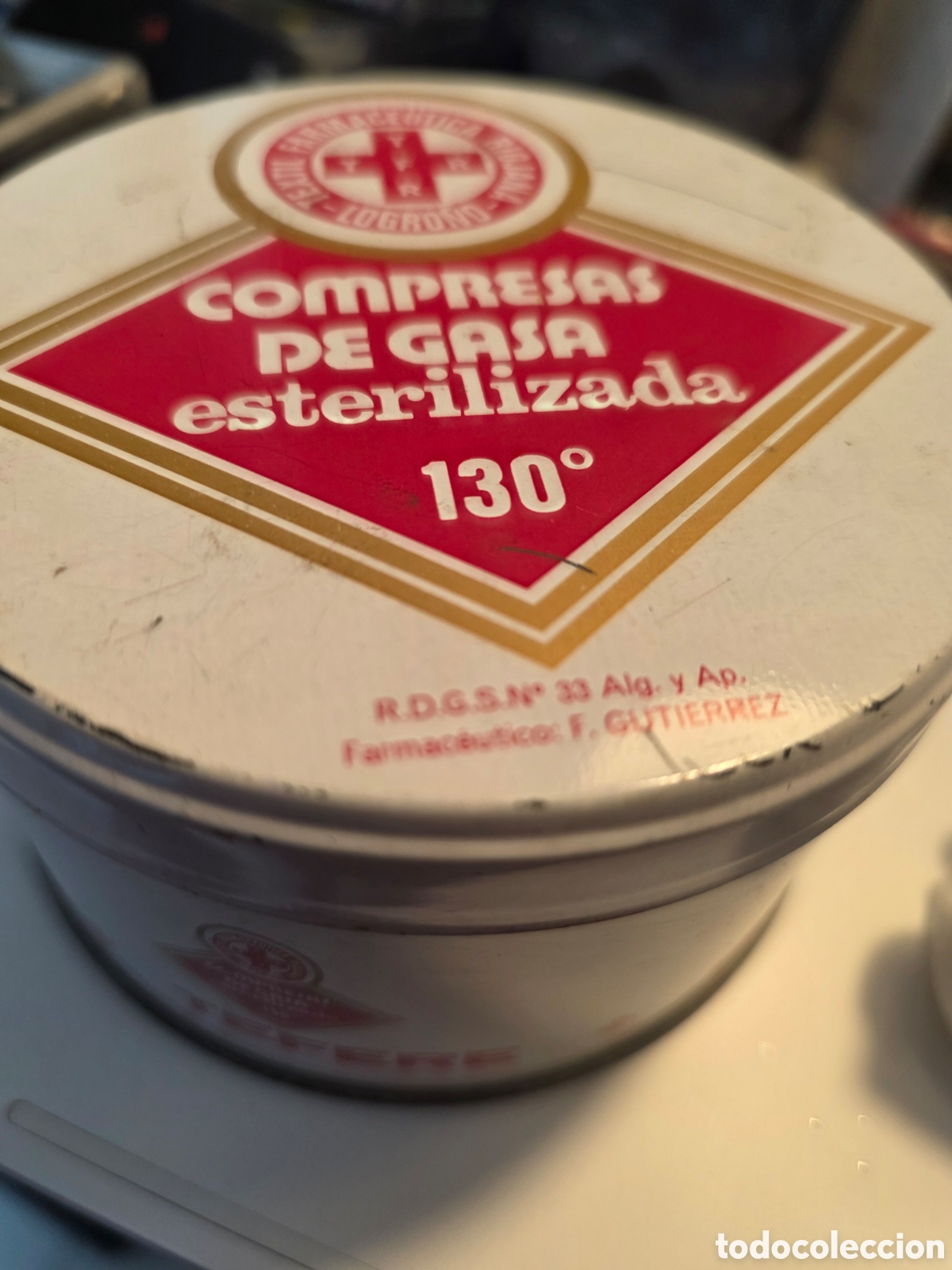 Cajas y cajitas met&aacute;licas: CAJA METALICA DE GASAS
