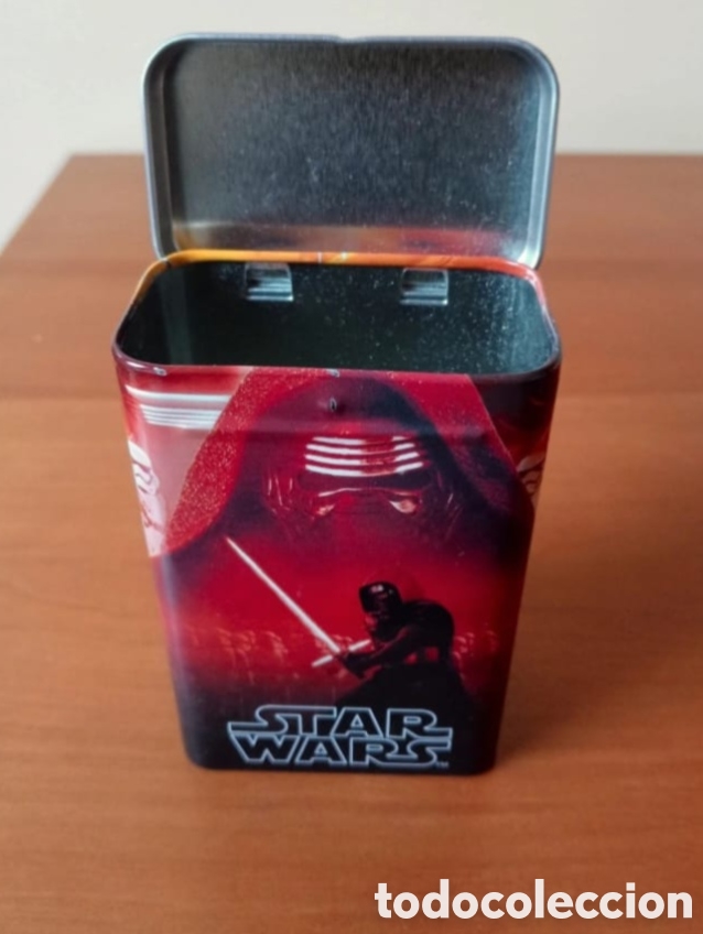 Cajas y cajitas met&aacute;licas: Pack Star Wars con cartas coleccionables - Foto 2