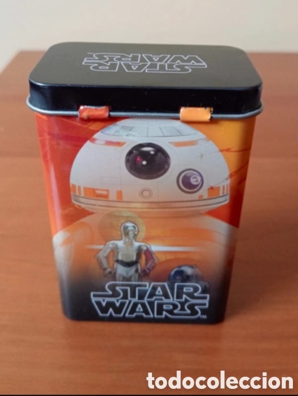 Cajas y cajitas met&aacute;licas: Pack Star Wars con cartas coleccionables - Foto 4
