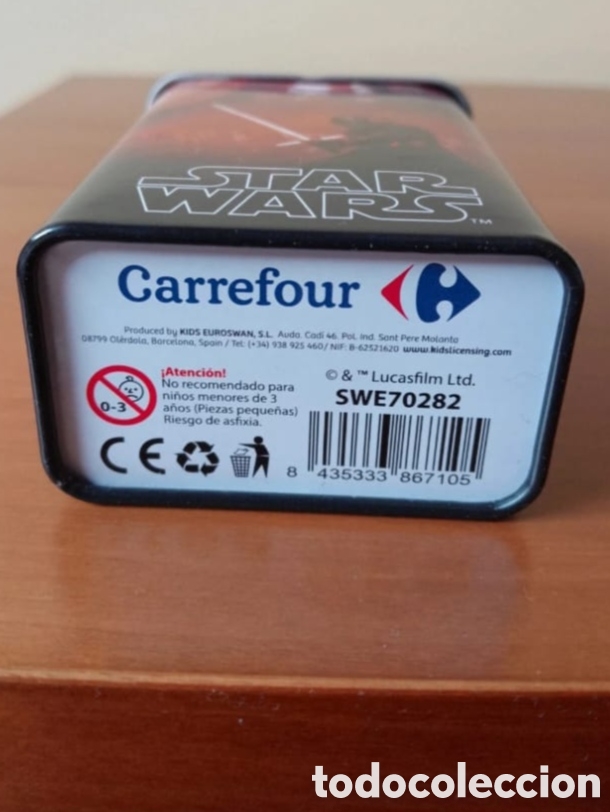 Cajas y cajitas met&aacute;licas: Pack Star Wars con cartas coleccionables - Foto 6