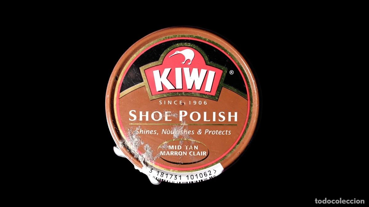 Boxes and metal boxes: LATA BET&Uacute;N KIWI &middot; SHOE POLISH MID TAN &middot; SINCE 1906 &middot; FABRICACI&Oacute;N FRANCESA &middot; DISE&Ntilde;O VINTAGE &middot; A&Ntilde;OS 90