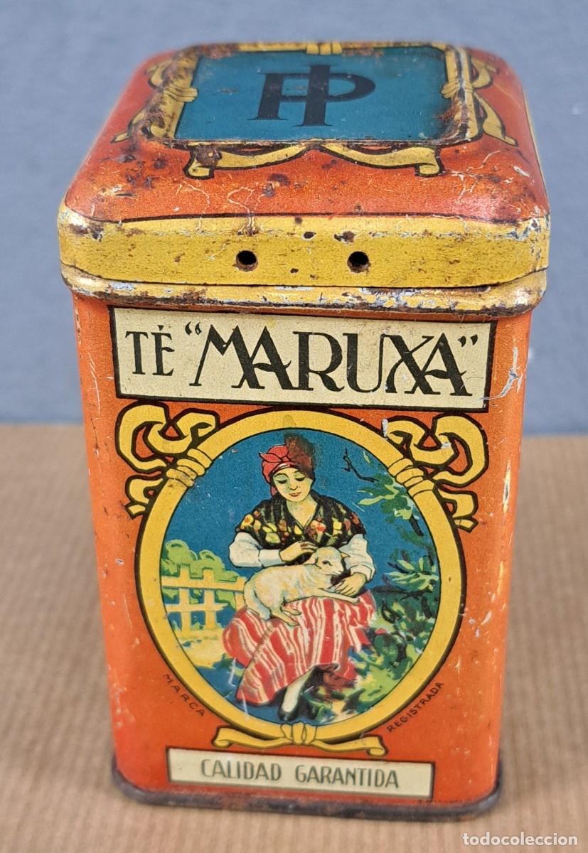Cajas y cajitas met&aacute;licas: Caja met&aacute;lica &ldquo;T&eacute; Maruxa&rdquo;, ca. 1920&ndash;1930