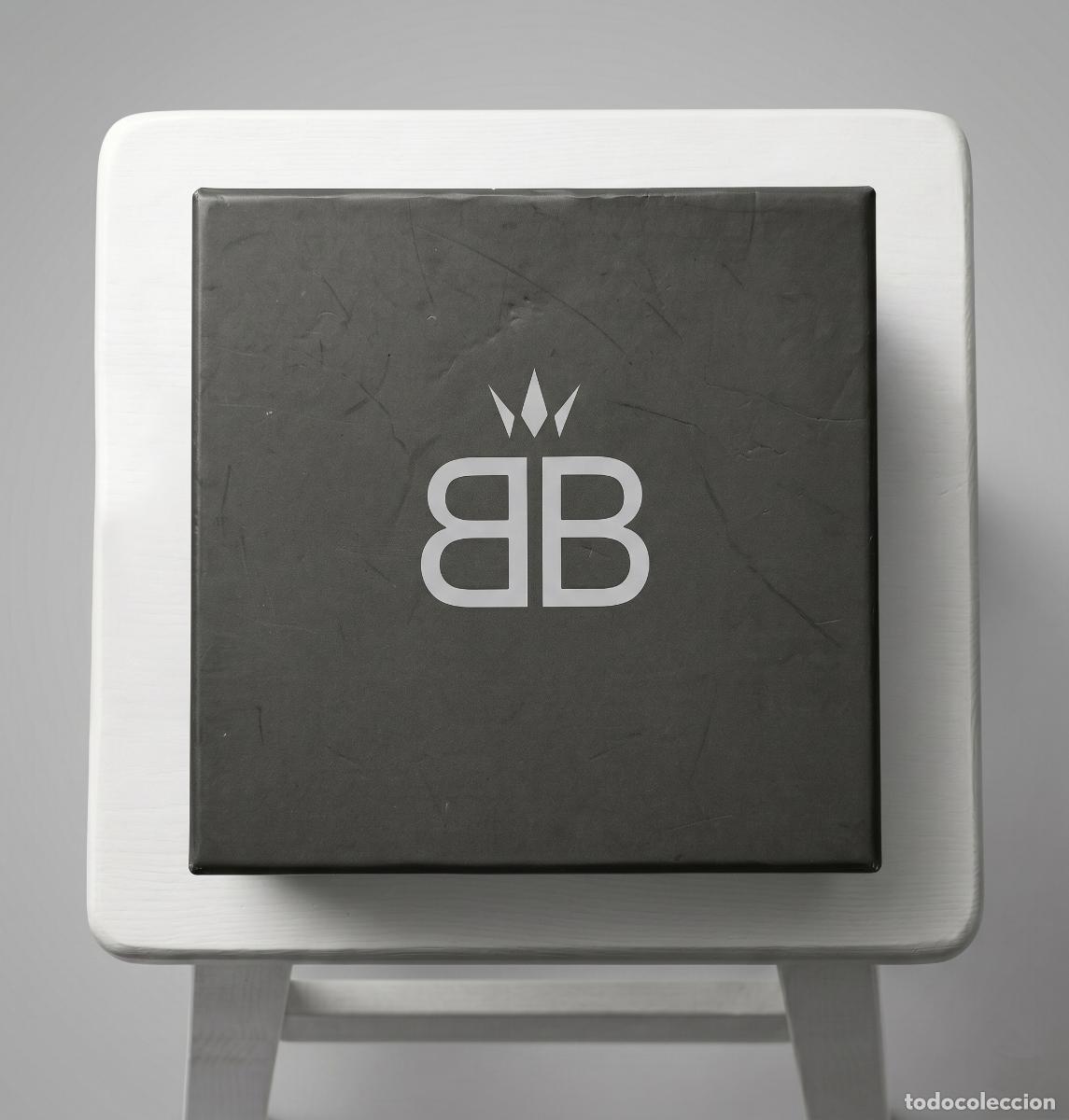 Cajas y cajitas met&aacute;licas: Caja de Bisuter&iacute;a R&iacute;gida Negra Bijou Brigitte Original Estuche