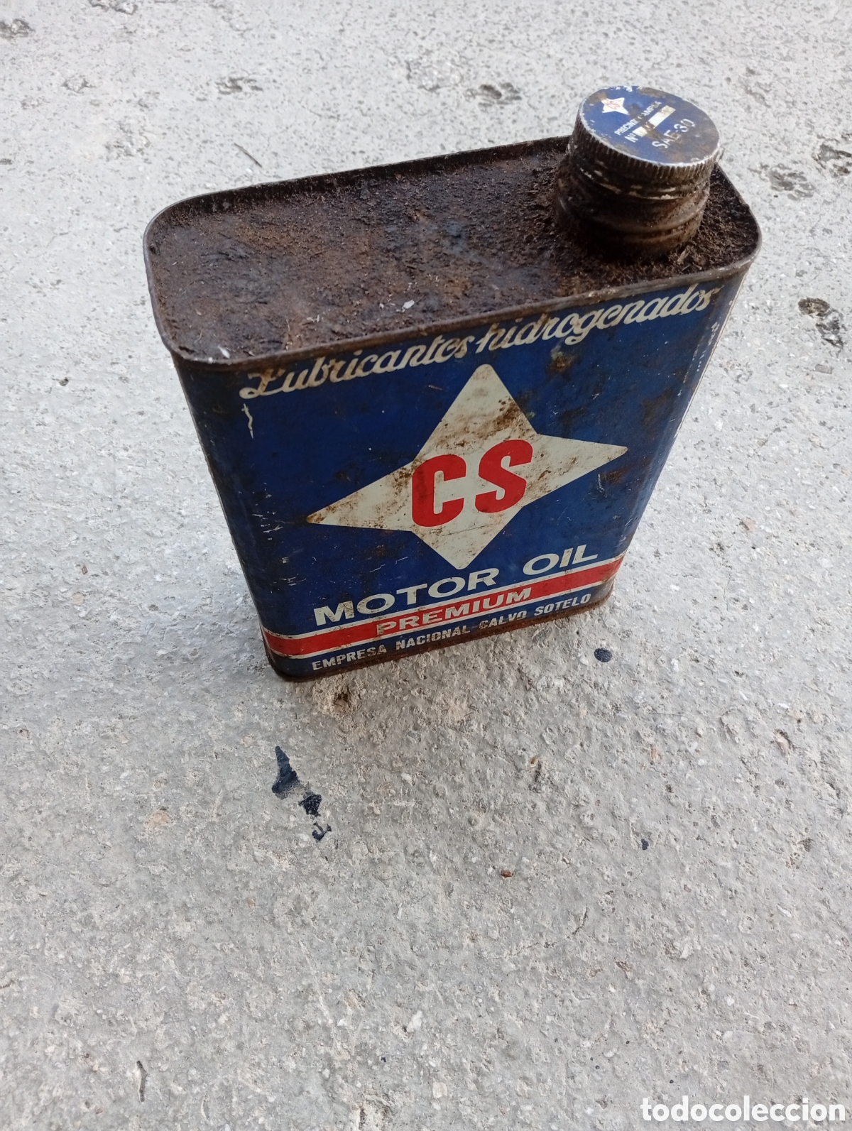 Cajas y cajitas met&aacute;licas: Lata Aceite Motor CS Premium SAE-30