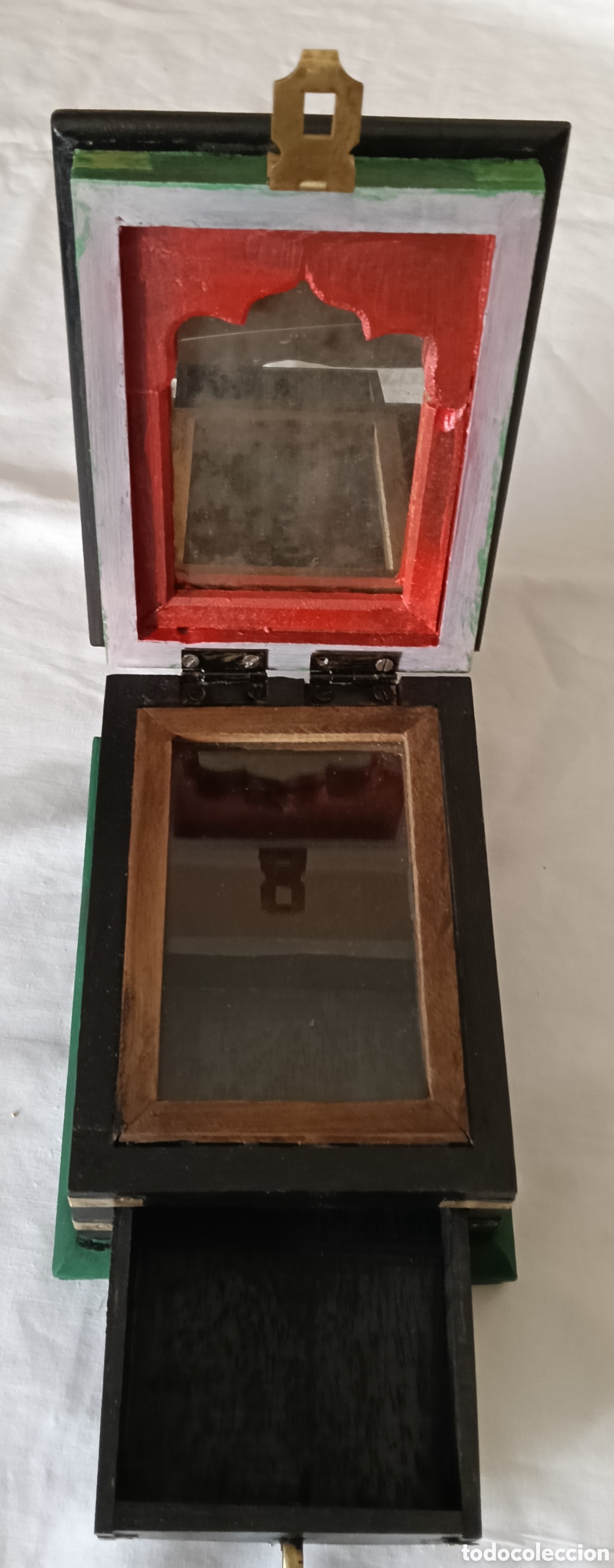 Cajas y cajitas met&aacute;licas: Caja de madera con tapa de cobre - Foto 8