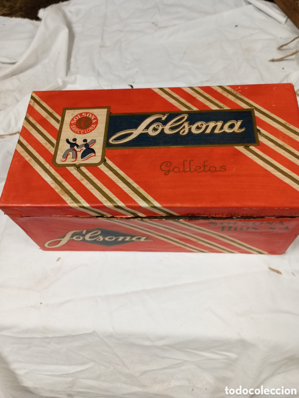 Cajas y cajitas met&aacute;licas: Lata galletas Soisona
