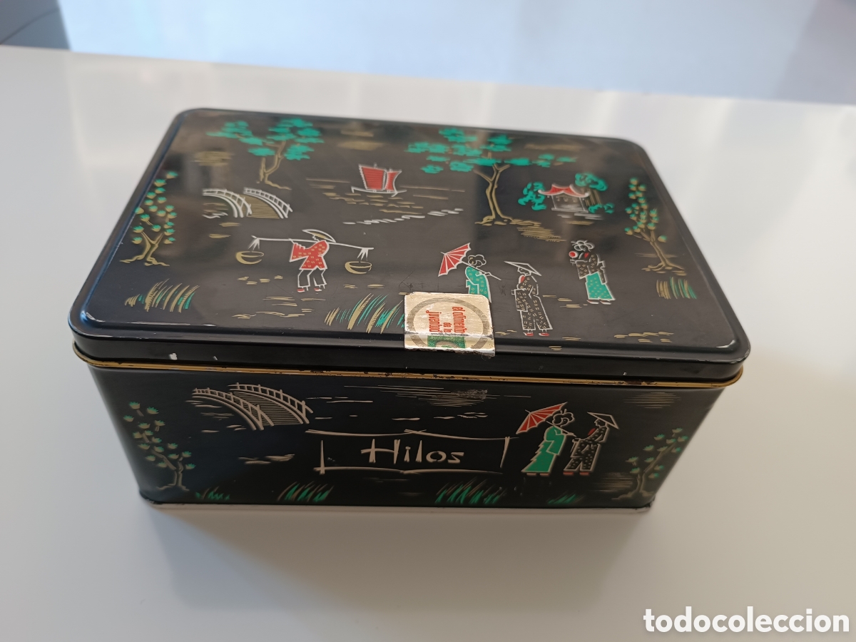 Cajas y cajitas met&aacute;licas: Lata vintage Cola Cao