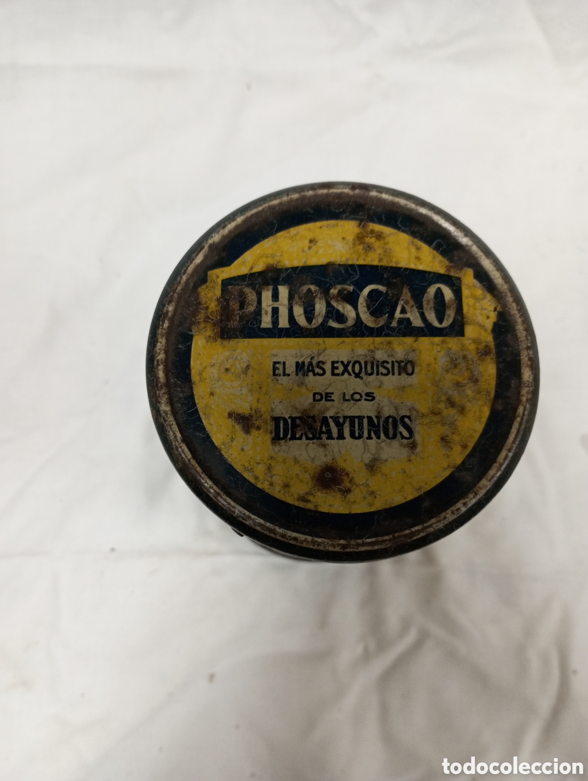 Cajas y cajitas met&aacute;licas: Lata Phoscao Nestle antigua