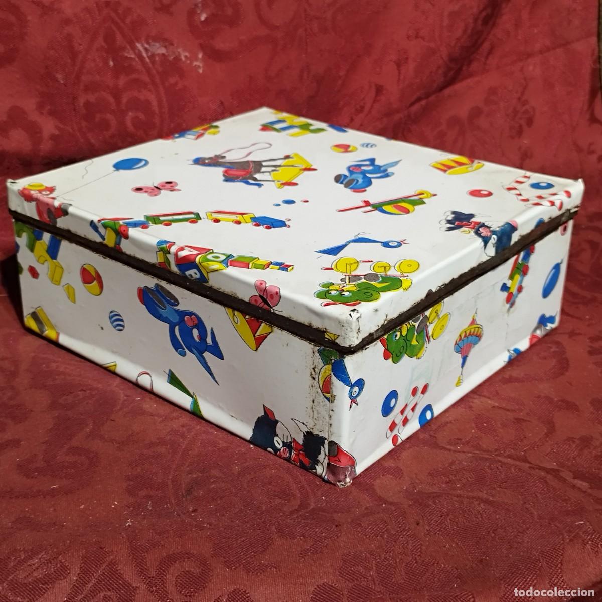Cajas y cajitas met&aacute;licas: CAJA METALICA GALLETAS PUJOL CAMPRODON