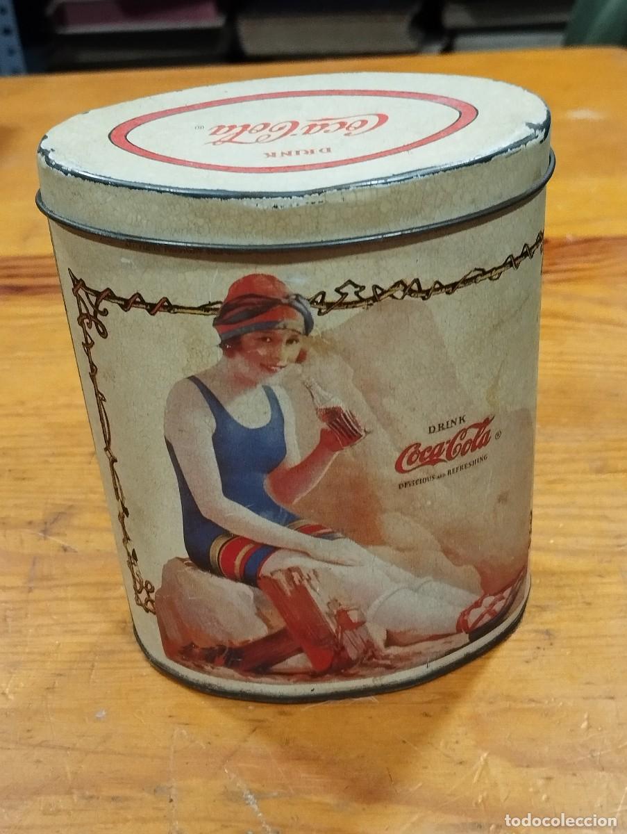 Cajas y cajitas met&aacute;licas: CAJA LATA ANTIGUA DE COCA COLA.