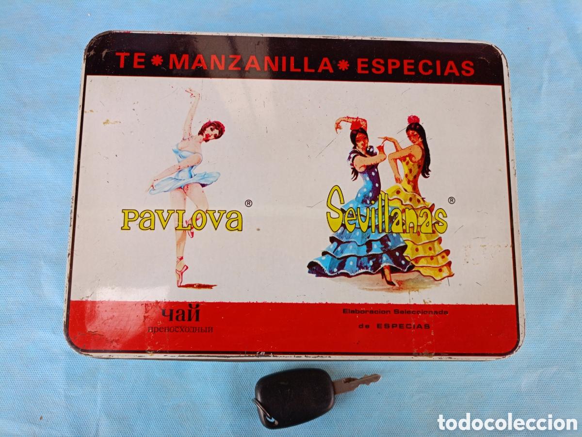 Cajas y cajitas met&aacute;licas: LATA DE PIMENT&Oacute;N Y ESPECIAS J. HERN&Aacute;NDEZ MANZANO. MURCIA. PARLOVA Y SEVILLANAS