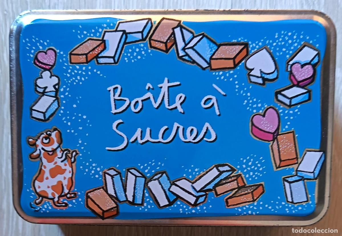 Cajas y cajitas met&aacute;licas: Caja metalica. Boite a Sucres.