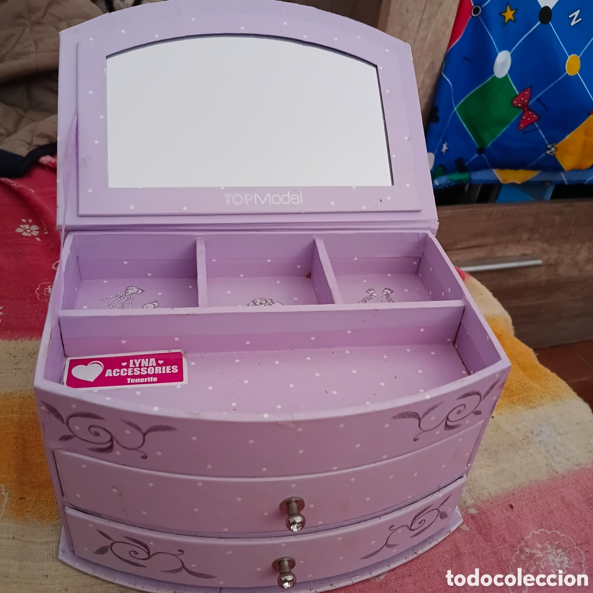 Cajas y cajitas met&aacute;licas: JOYERO INFANTIL JUVENIL EN PERFECTO ESTADO NO FUE USADO