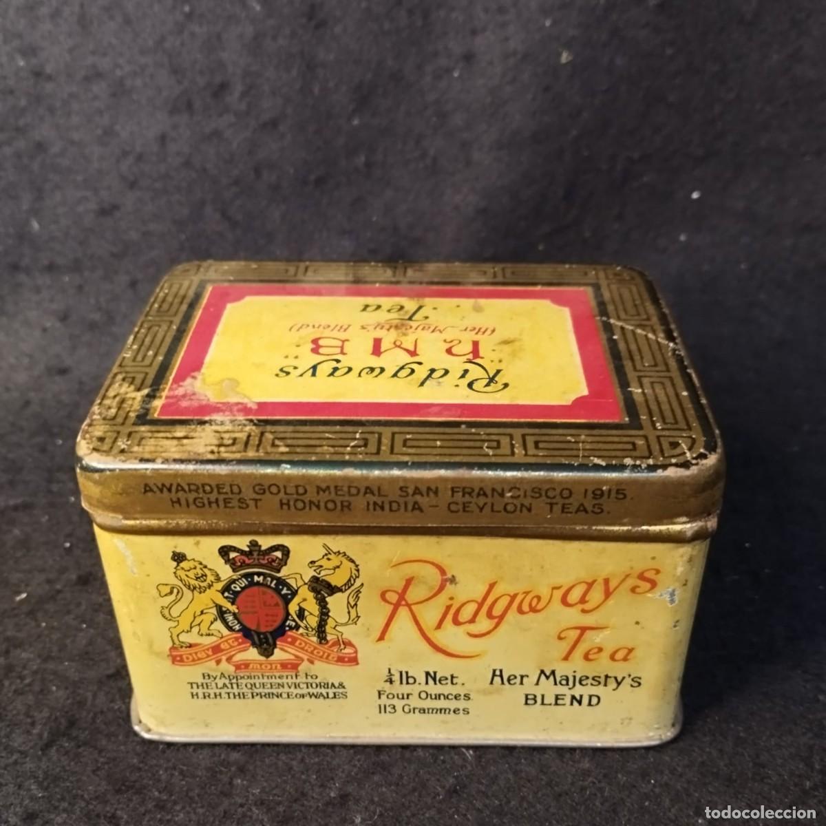 Cajas y cajitas met&aacute;licas: CAJA DE T&Eacute; RIDGWAYS P.S.XX