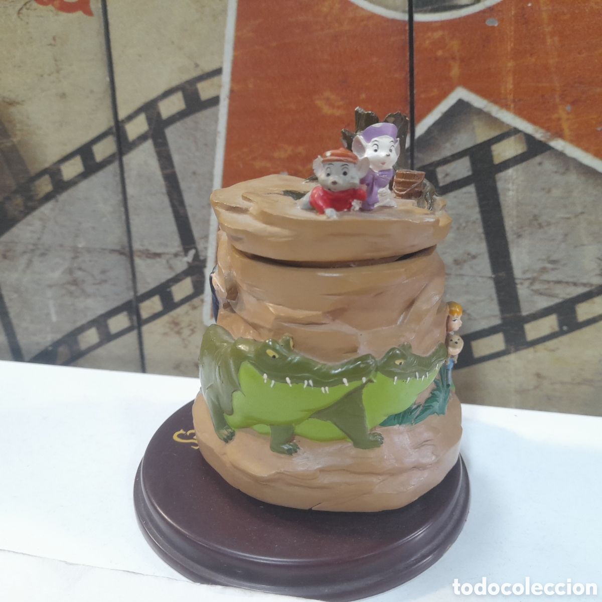 Cajas y cajitas met&aacute;licas: Cajita de m&uacute;sica Disney: Los Rescatadores
