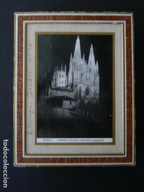 Cajas y cajitas met&aacute;licas: ANTIGUA CAJA DE CONFITERIA CATEDRAL DE BURGOS 16 X 3 X 20 CM