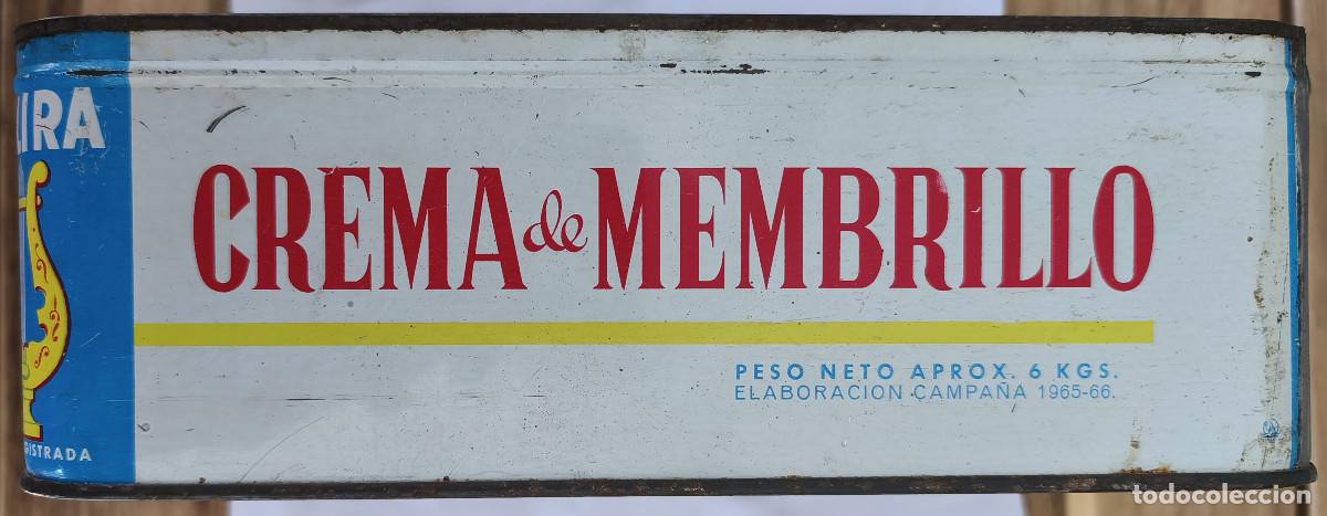 Cajas y cajitas met&aacute;licas: CAJA MET&Aacute;LICA - CREMA DE MEMBRILLO LA LIRA 28 x 20 x 9,5 cm