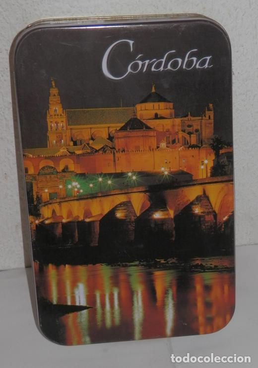 Cajas y cajitas met&aacute;licas: LATA DE DULCE DE MEMBRILLO DE PUENTE GENIL DE CORDOBA