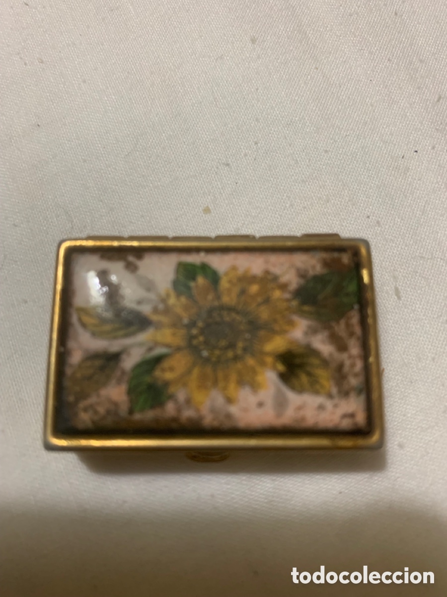 Cajas y cajitas met&aacute;licas: Cajita de metal estilo vintage