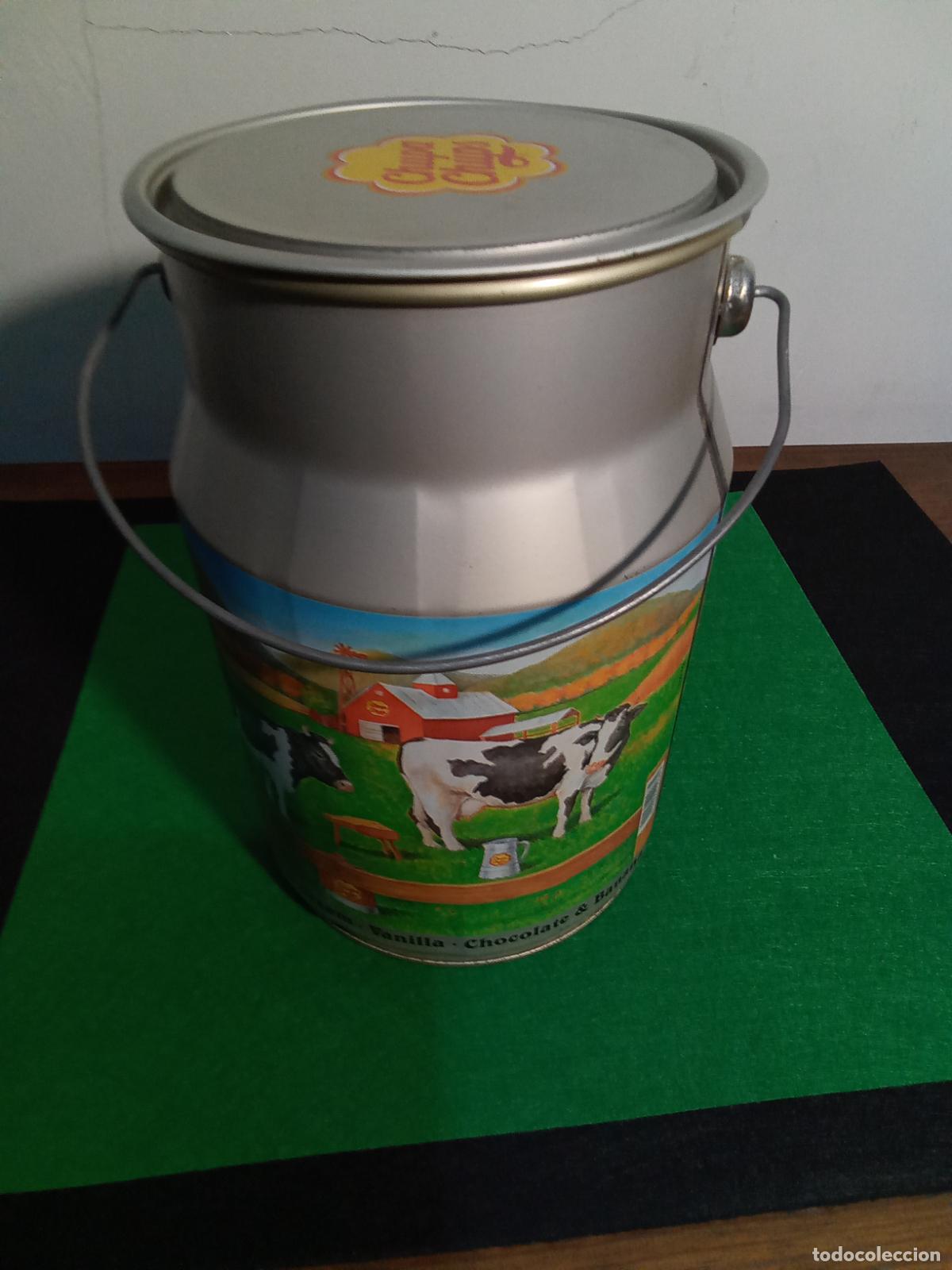 Cajas y cajitas met&aacute;licas: LECHERA MET&Aacute;LICA DE CHUPA CHUPS