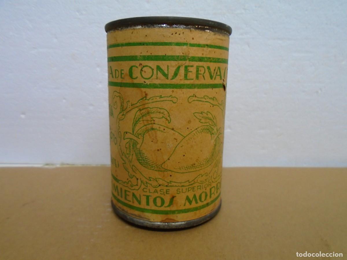 Cajas y cajitas met&aacute;licas: ANTIGUO BOTE DE PIMIENTOS MORRONES&rdquo;FABRICA DE CONSERVAS DE V.G.GARCIA&rdquo;DE RINCON DE SOTO(RIOJA)