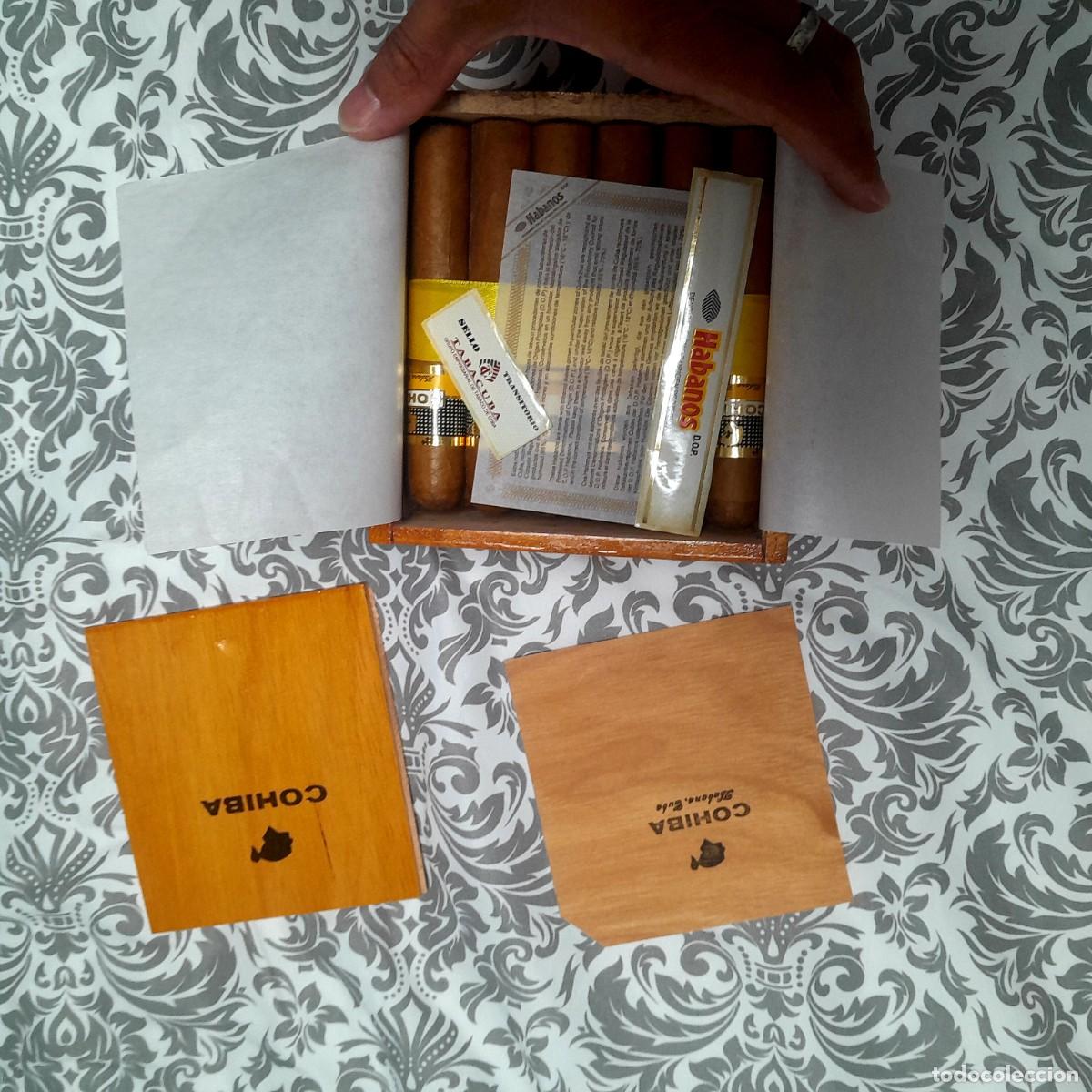 Cajas y cajitas met&aacute;licas: CAJA DE HABANOS COHIBA ROBUSTOS