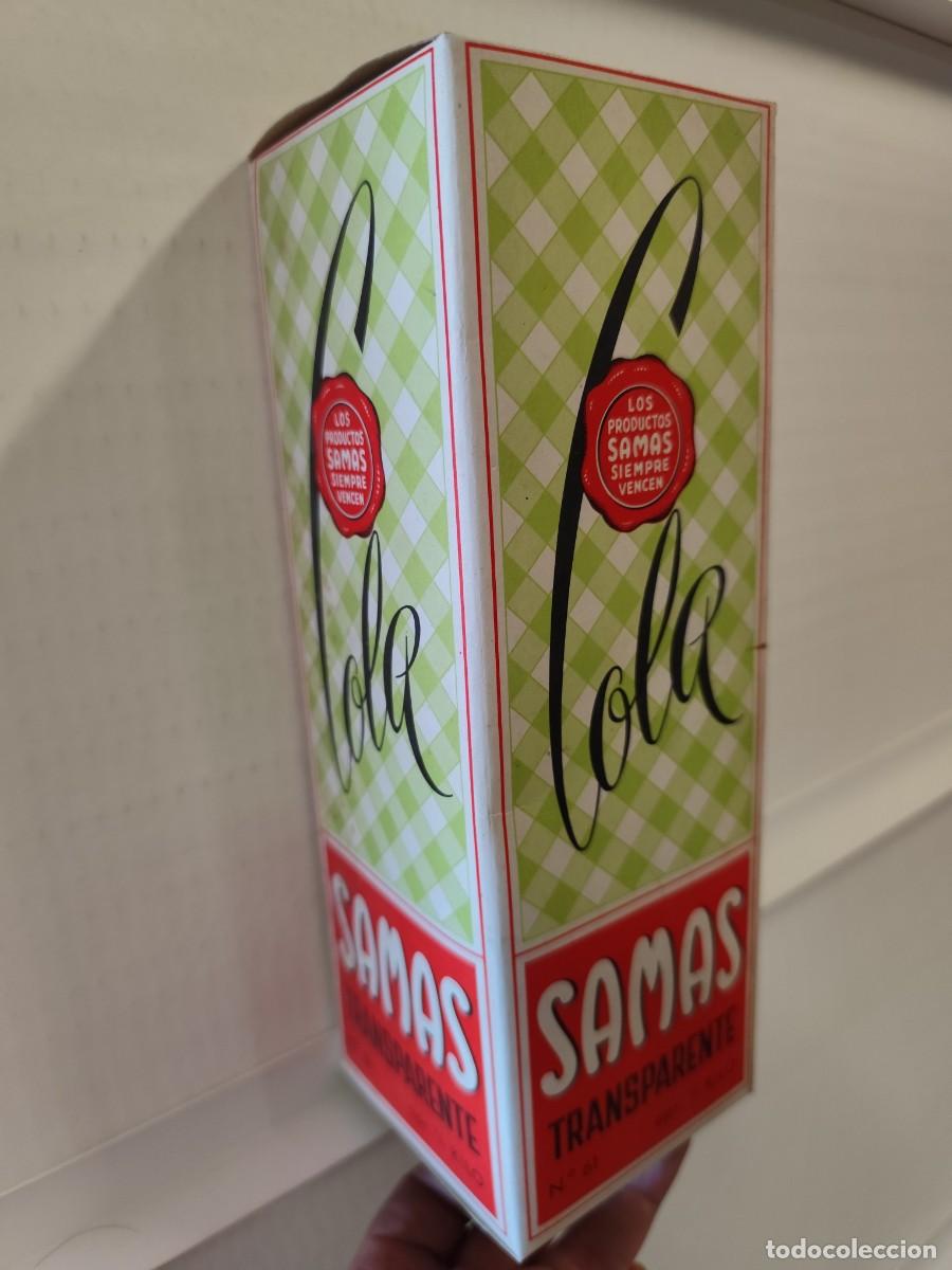 Cajas y cajitas met&aacute;licas: CAJA VACIA DE LA COLA TRANSPARENTE SAMAS, A&Ntilde;OS 50