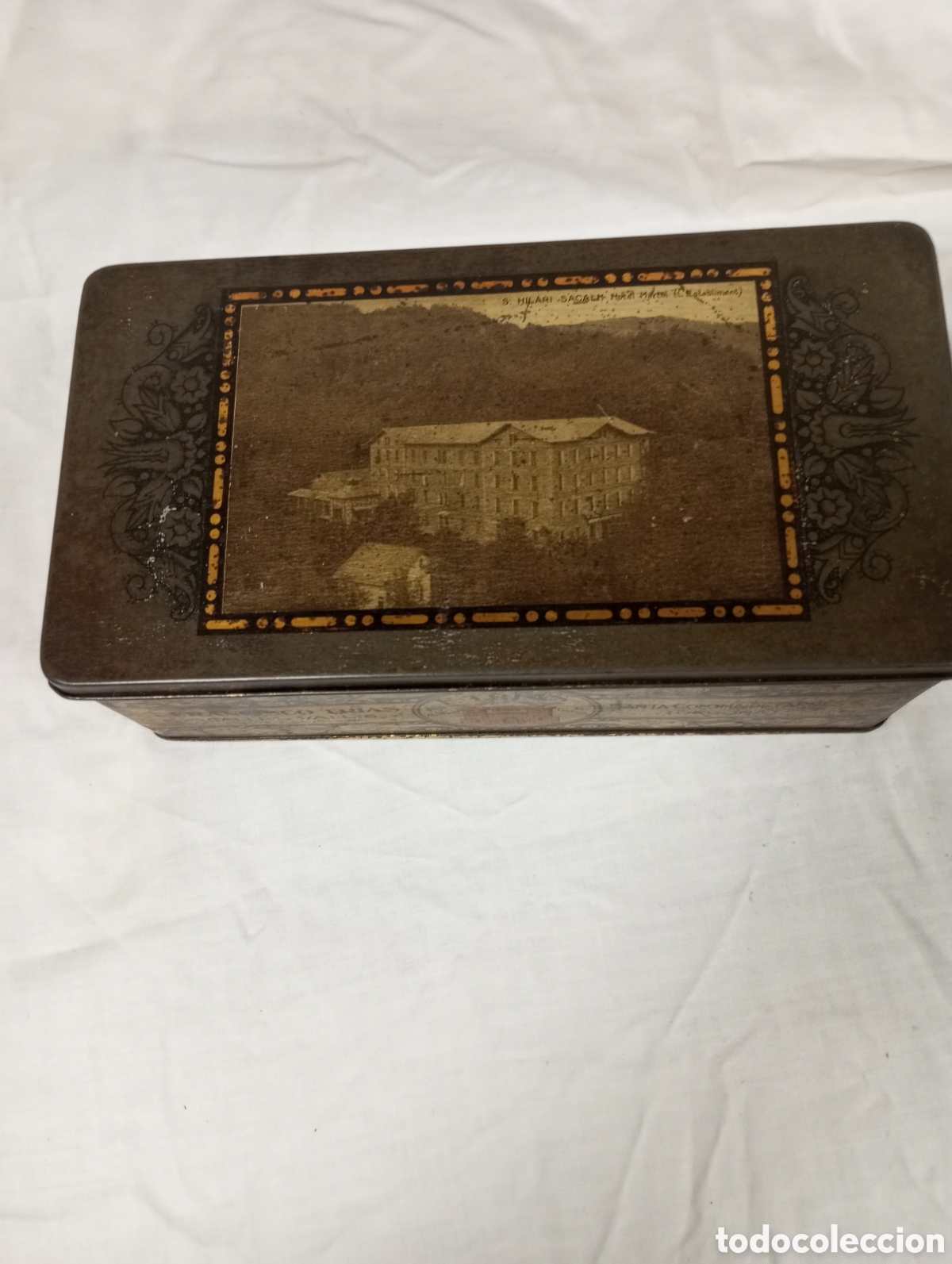 Cajas y cajitas met&aacute;licas: Antigua lata francisco trias Girona