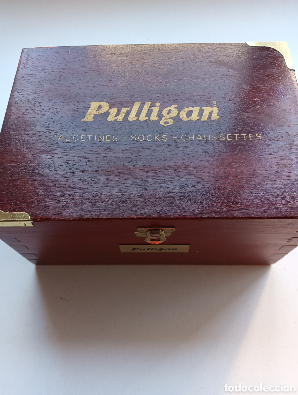 Cajas y cajitas met&aacute;licas: Caja de madera pulligan