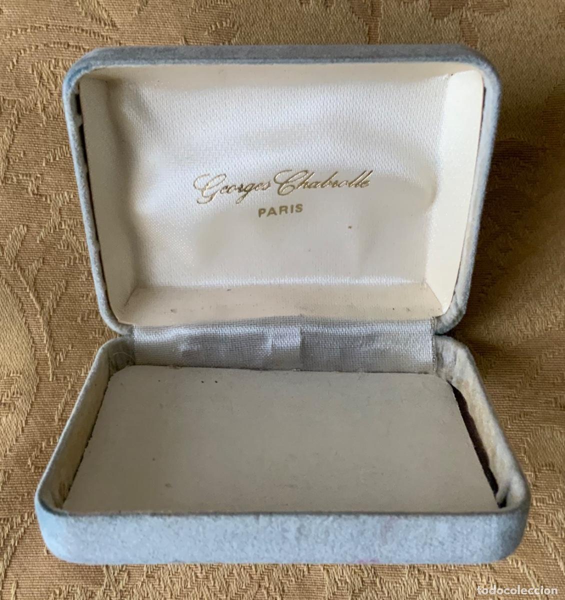 Cajas y cajitas met&aacute;licas: ANTIGUA CAJA DE JOYERIA GEORGES CHABROLLE PAR&Iacute;S