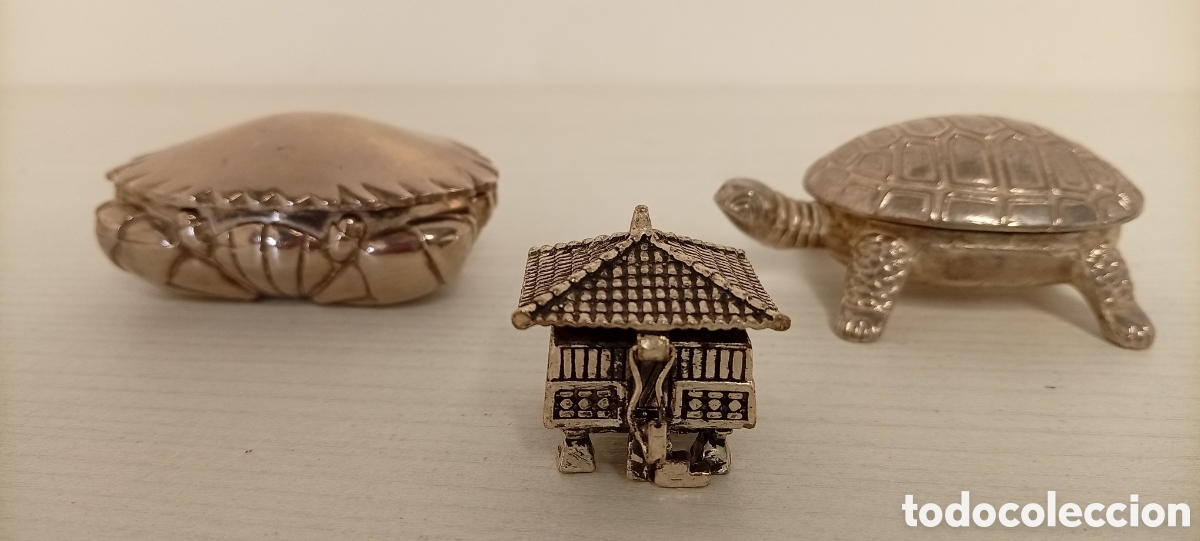 Cajas y cajitas met&aacute;licas: SET 3 PASTILLEROS CON DIFERENTES DISE&Ntilde;OS