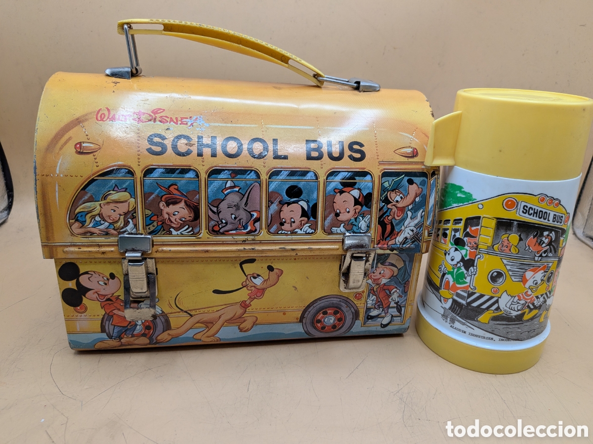 Cajas y cajitas met&aacute;licas: WALT DISNEY FIAMBRERA+ TERMO ALADDIN A&Ntilde;OS 70 NASHVILLET