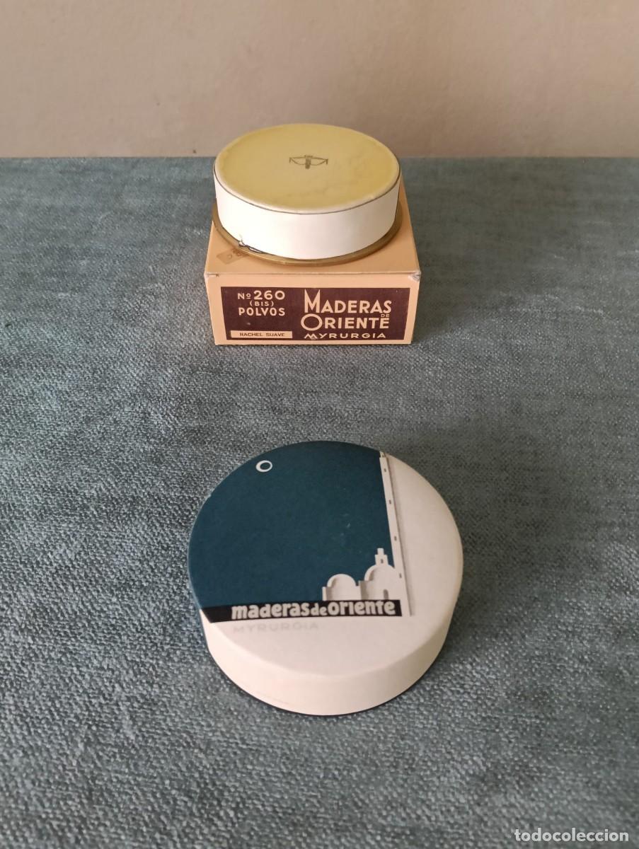 Cajas y cajitas met&aacute;licas: POLVOS FACIALES COMPACTOS ''MADERAS DE ORIENTE'' - Myrurgia