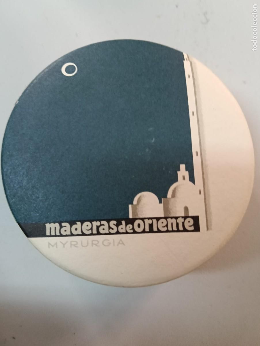 Cajas y cajitas met&aacute;licas: POLVOS FACIALES COMPACTOS ''MADERAS DE ORIENTE'' - Myrurgia