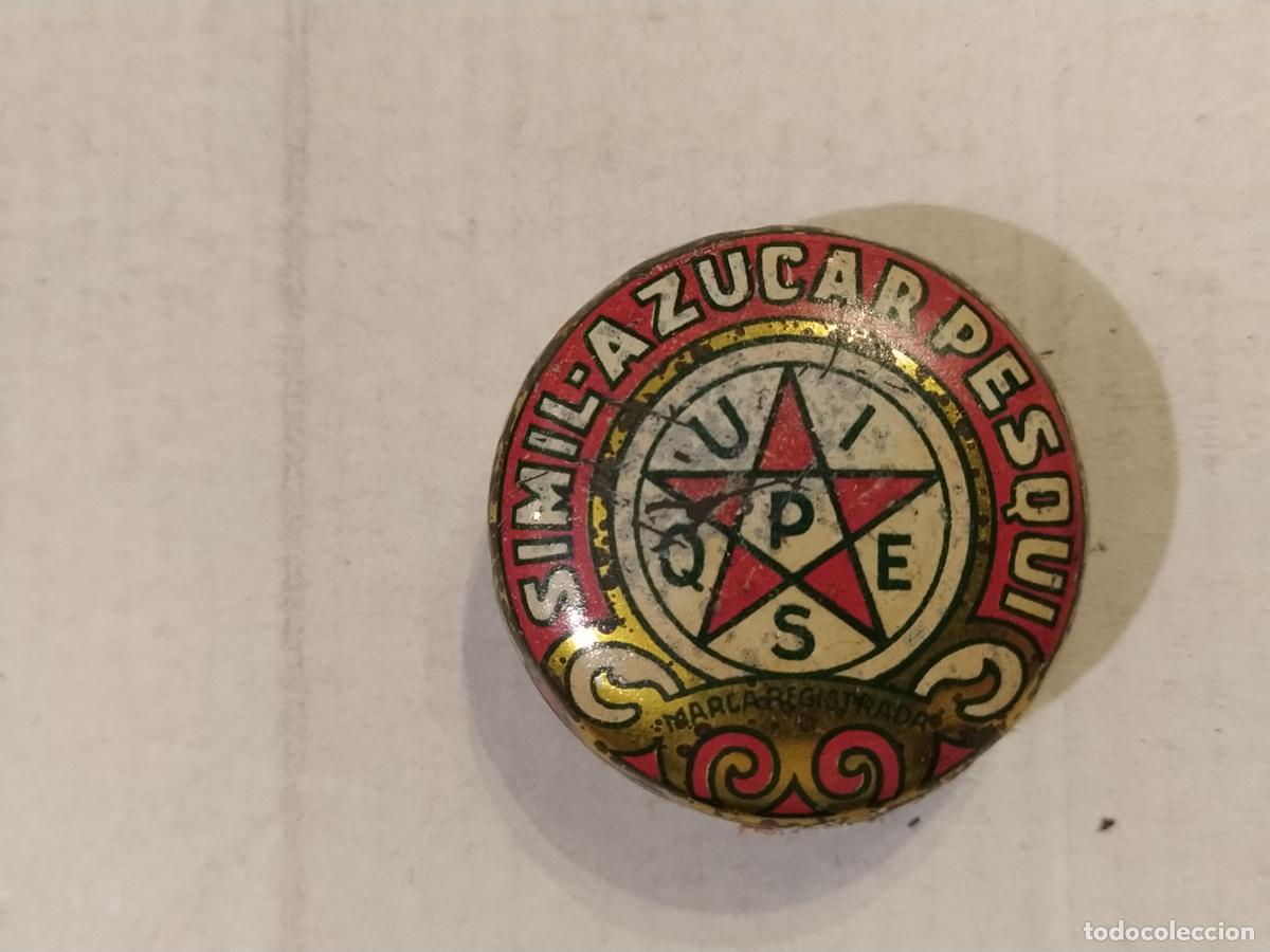 Caixas e caixinhas met&aacute;licas: SIMIL AZUCAR PESQUI - CAJITA ANTIGUA METALICA -VER FOTOS ADICIONALES