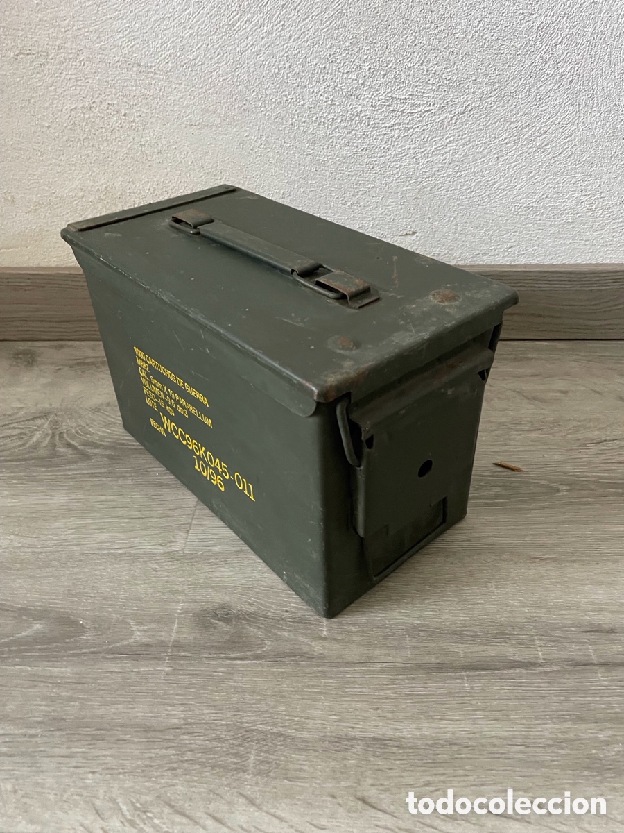 Cajas y cajitas met&aacute;licas: Caja para munici&oacute;n met&aacute;lica