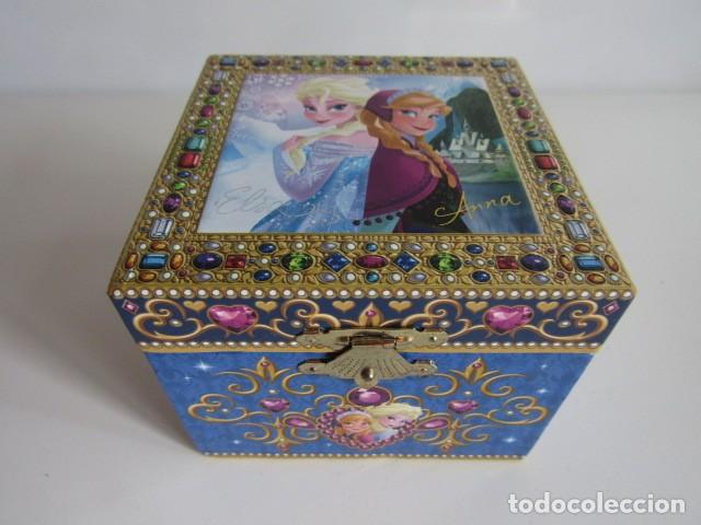 Cajas y cajitas met&aacute;licas: PRECIOSO JOYERO MUSICAL FROZEN DISNEY EN FUNCIONAMIENTO - DISNEY