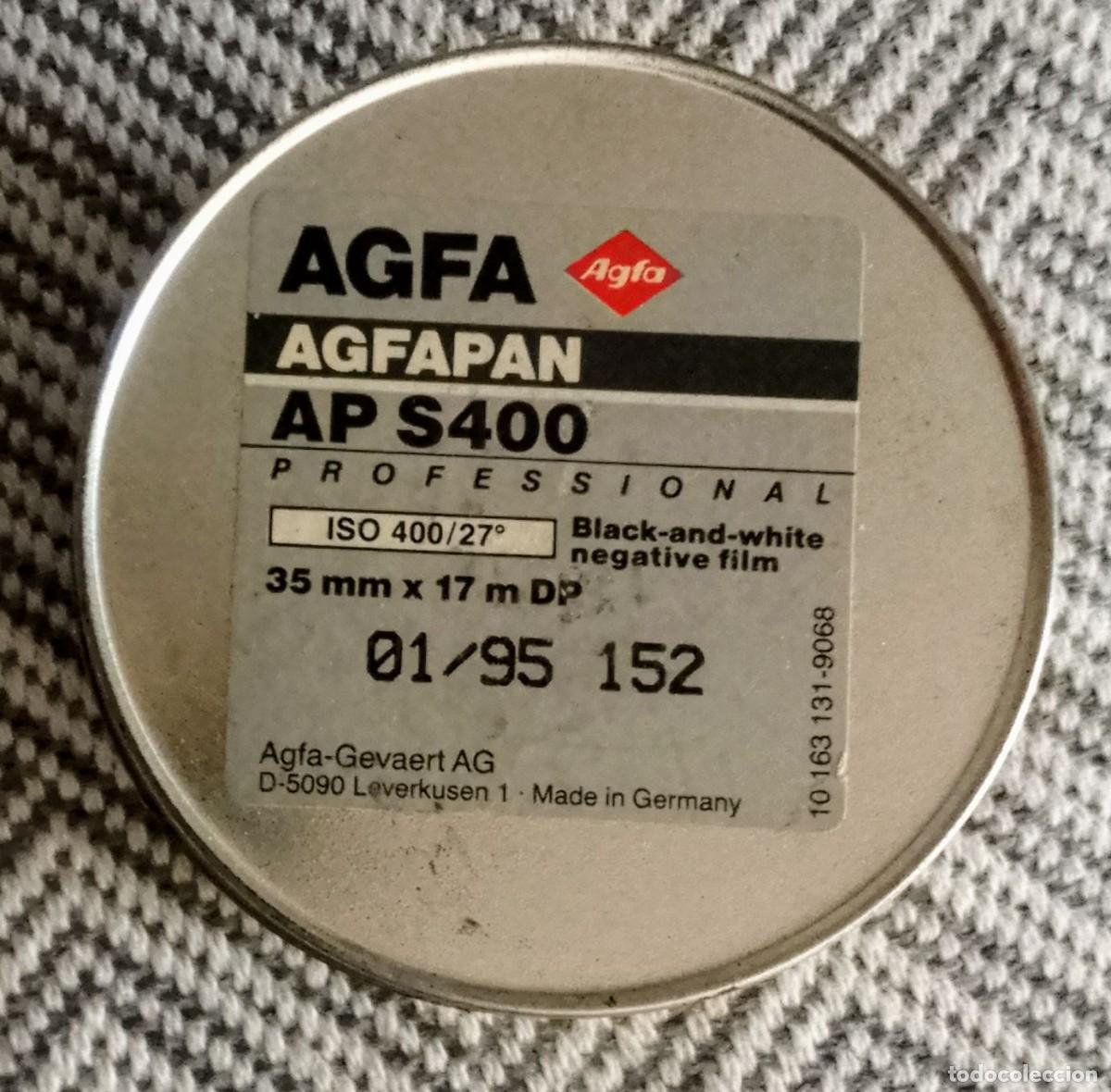 Cajas y cajitas met&aacute;licas: CAJA MET&Aacute;LICA MARCA AGFA, NEGATIVO PEL&Iacute;CULA