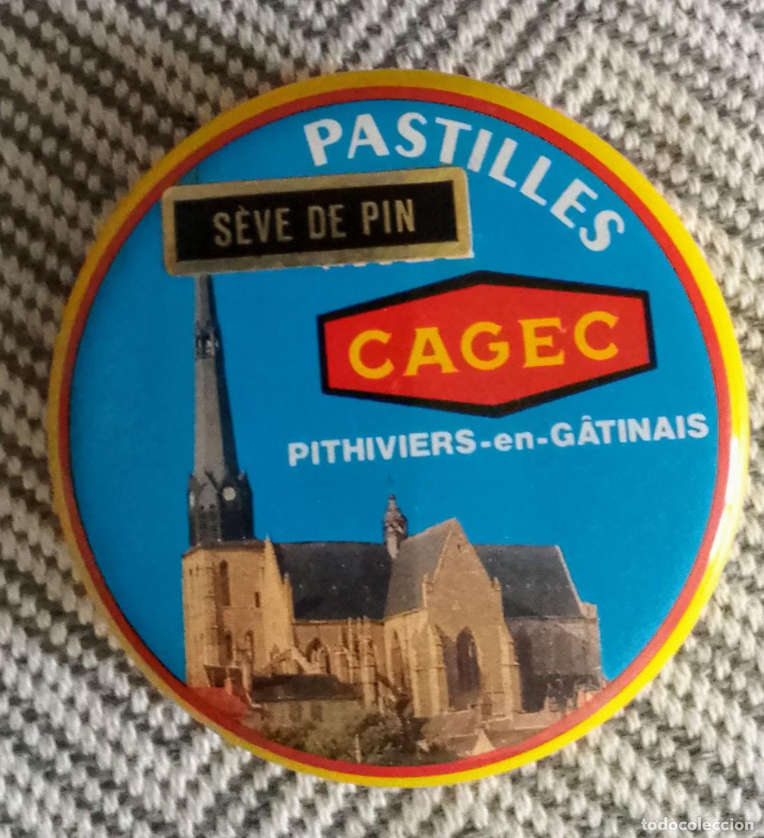 Cajas y cajitas met&aacute;licas: CAJA METALICA DE PASTILLAS DE FRANCIA. CAGEC