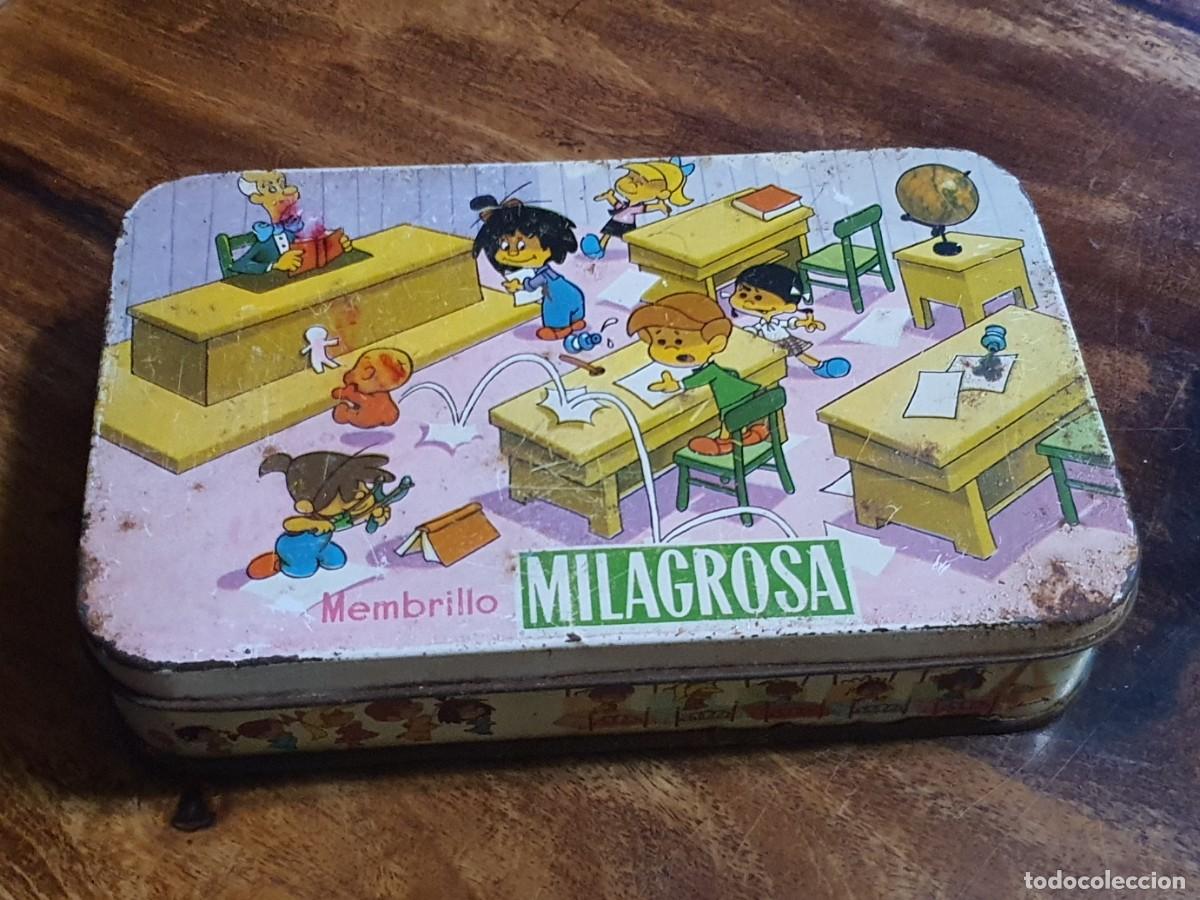 Cajas y cajitas met&aacute;licas: Lata Membrillo La Milagrosa - Familia Teler&iacute;n